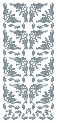 GlitterFilm and Vintage Hue 4 Card Kit Vintage Holiday Cardinals