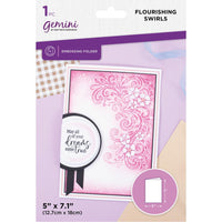 Embossing Folder, Gemini Flourishing Swirls 689744