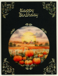 GlitterFilm and Vintage Hues 12 Card Kit Autumn Rounds