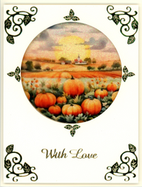 GlitterFilm and Vintage Hues 12 Card Kit Autumn Rounds