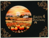 GlitterFilm and Vintage Hues 12 Card Kit Autumn Rounds