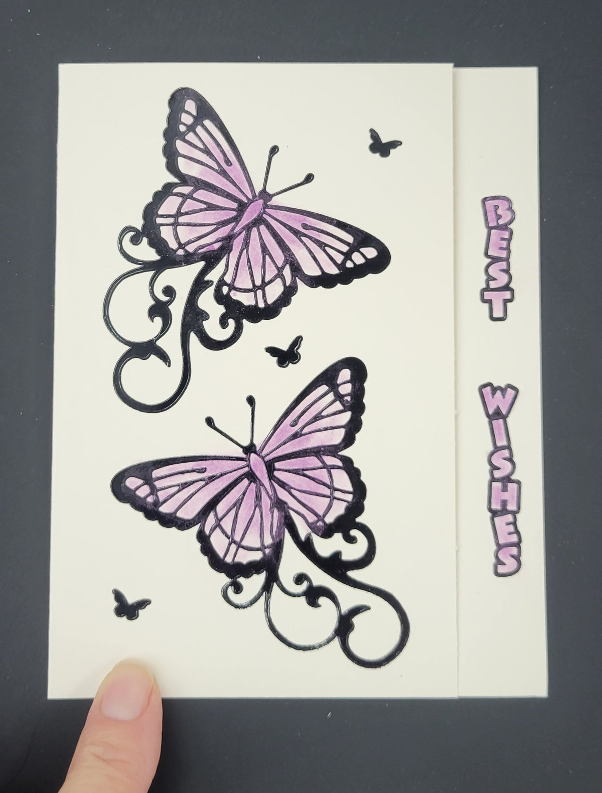 Butterflies Outline Sticker  4470