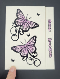 Butterflies Outline Sticker  4470