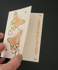 Butterflies Outline Sticker  4470