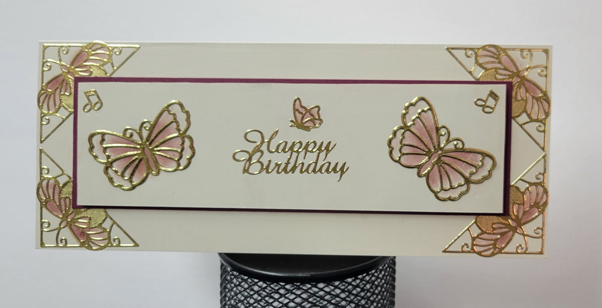 Butterfly Corners Outline Sticker 1.478