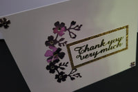 Floral Together Outline Sticker  4902