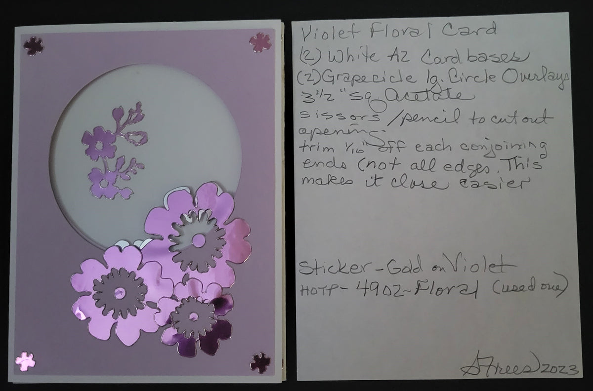 Floral Together Outline Sticker  4902