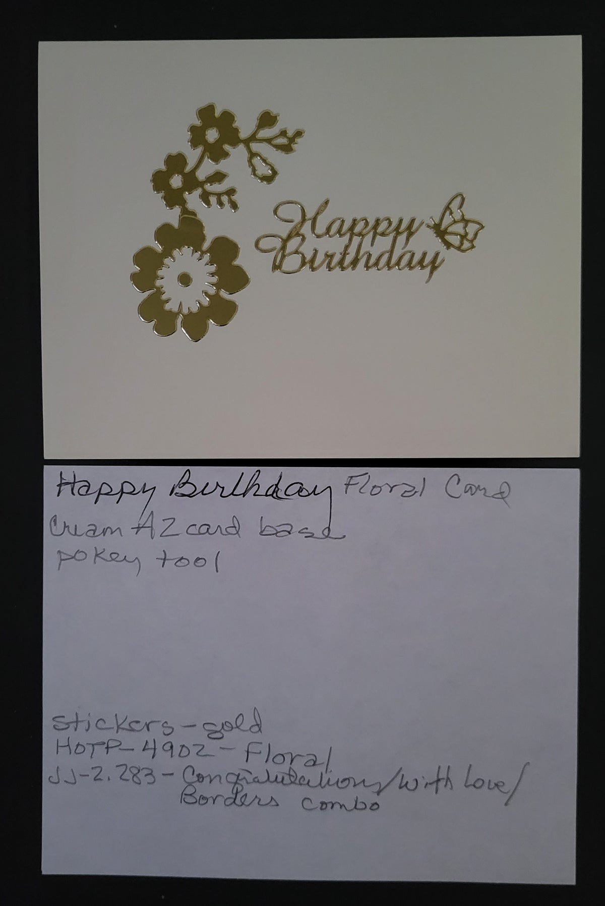 Floral Together Outline Sticker  4902