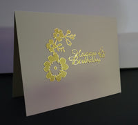 Floral Together Outline Sticker  4902