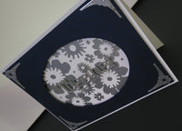 Floral Together Outline Sticker  4902