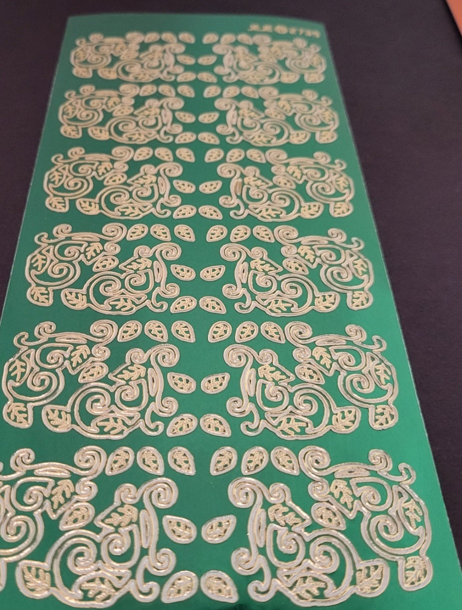 GlitterFilm and Vintage Hues 12 Card Kit Autumn Rounds