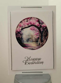 GlitterFilm and Vintage Hue 4 Card Kit Magnolia Dreams Rounds 1