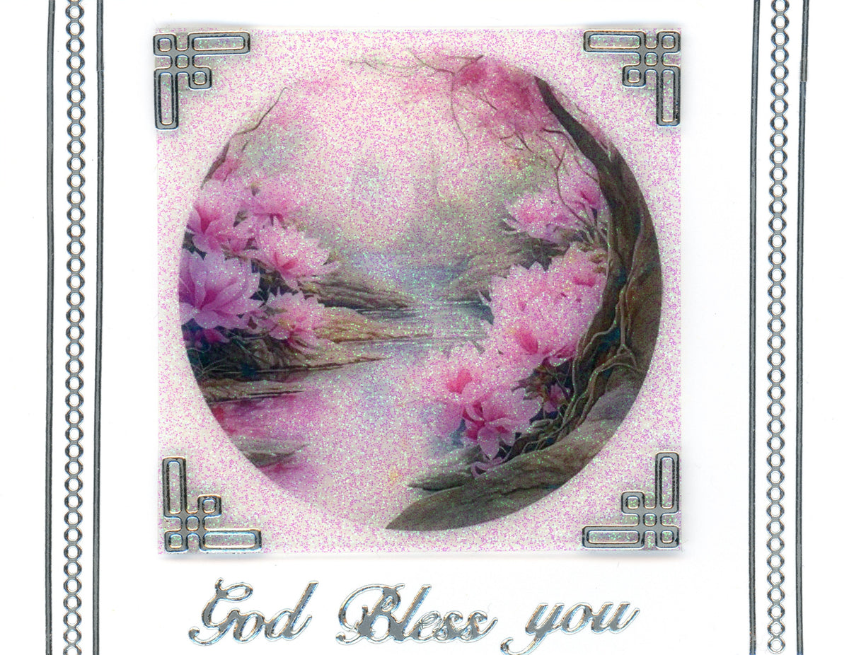 GlitterFilm and Vintage Hue 12 Card Kit Magnolia Dreams Rounds 1