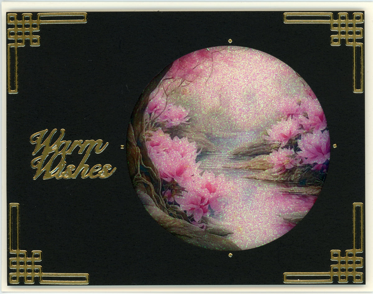 GlitterFilm and Vintage Hue 12 Card Kit Magnolia Dreams Rounds 1