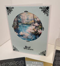 GlitterFilm and Vintage Hue 12 Card Kit Magnolia Dreams Rounds 2