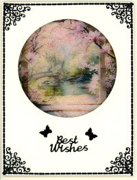 GlitterFilm and Vintage Hue 12 Card Kit Magnolia Dreams Rounds 2