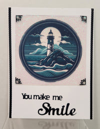 GlitterFilm & Vintage Hues 12 Card Kit Seascape Rounds