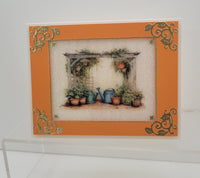 GlitterFilm and Vintage Hue 12 Card Kit Vintage Garden Gates