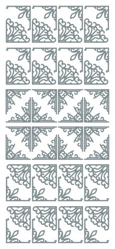 Outline Sticker Collection 4  (14 sheets various designs)