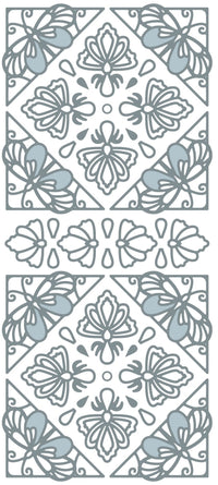 Butterfly Corners Outline Sticker 1.478