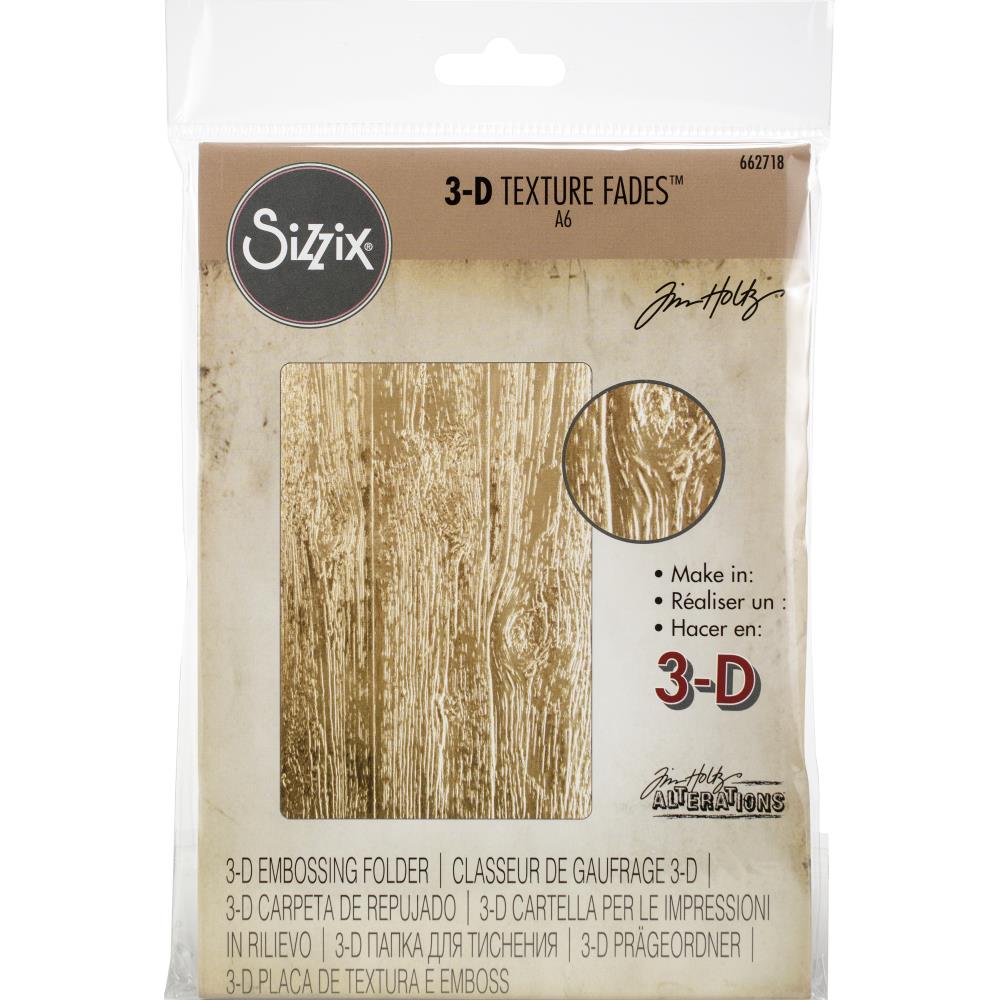 Embossing Folder, 3D Lumber 662718