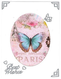 GlitterFilm & Vintage Hues 12 Card Kit Paris 2