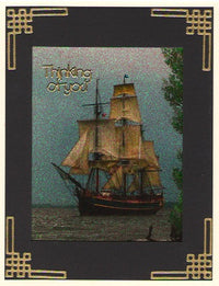GlitterFilm & Vintage Hues 12 Card Kit Tall Ships
