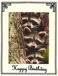 GlitterFilm & Vintage Hues 12 Card Kit Animals of the Wild 1