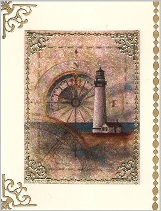 GlitterFilm & Vintage Hues 12 Card Kit Maritime 1