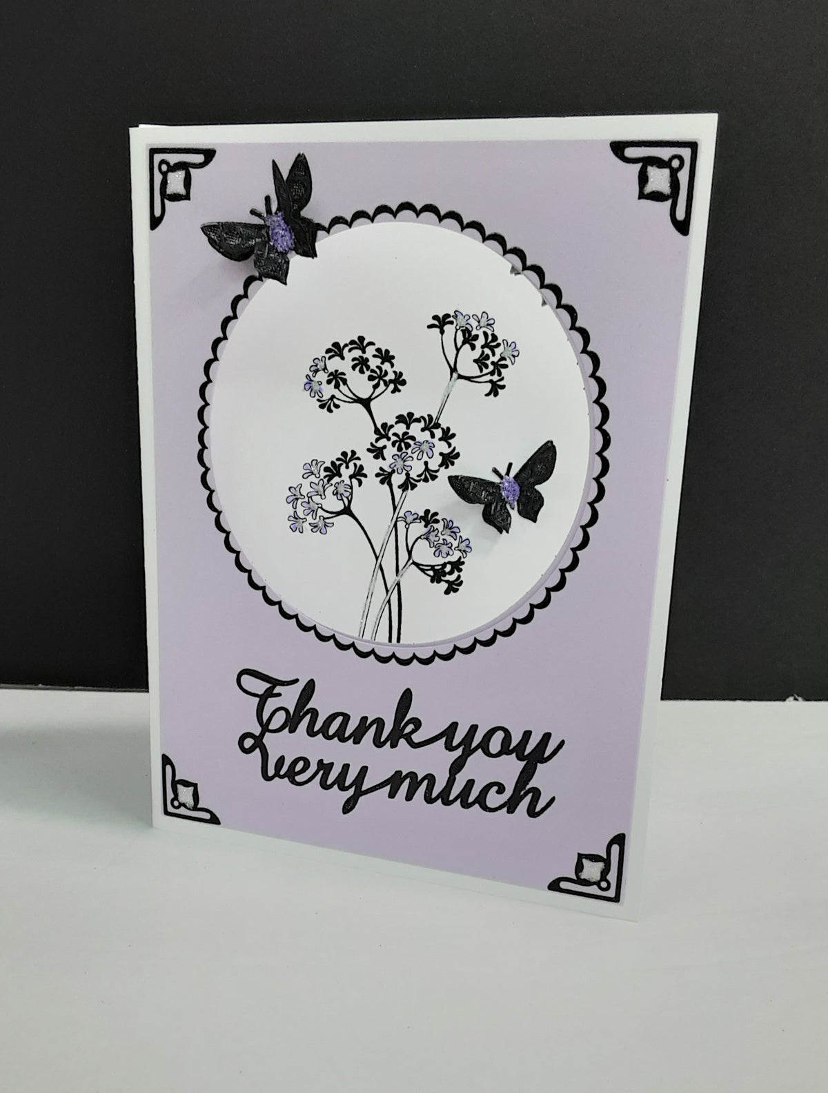Crossing Chrysanthemums Cut-N-Create Print AS-1511CCP