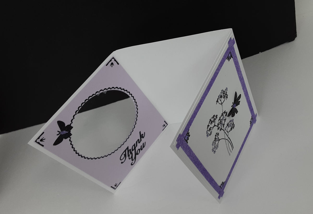 Crossing Chrysanthemums Cut-N-Create Print AS-1511CCP