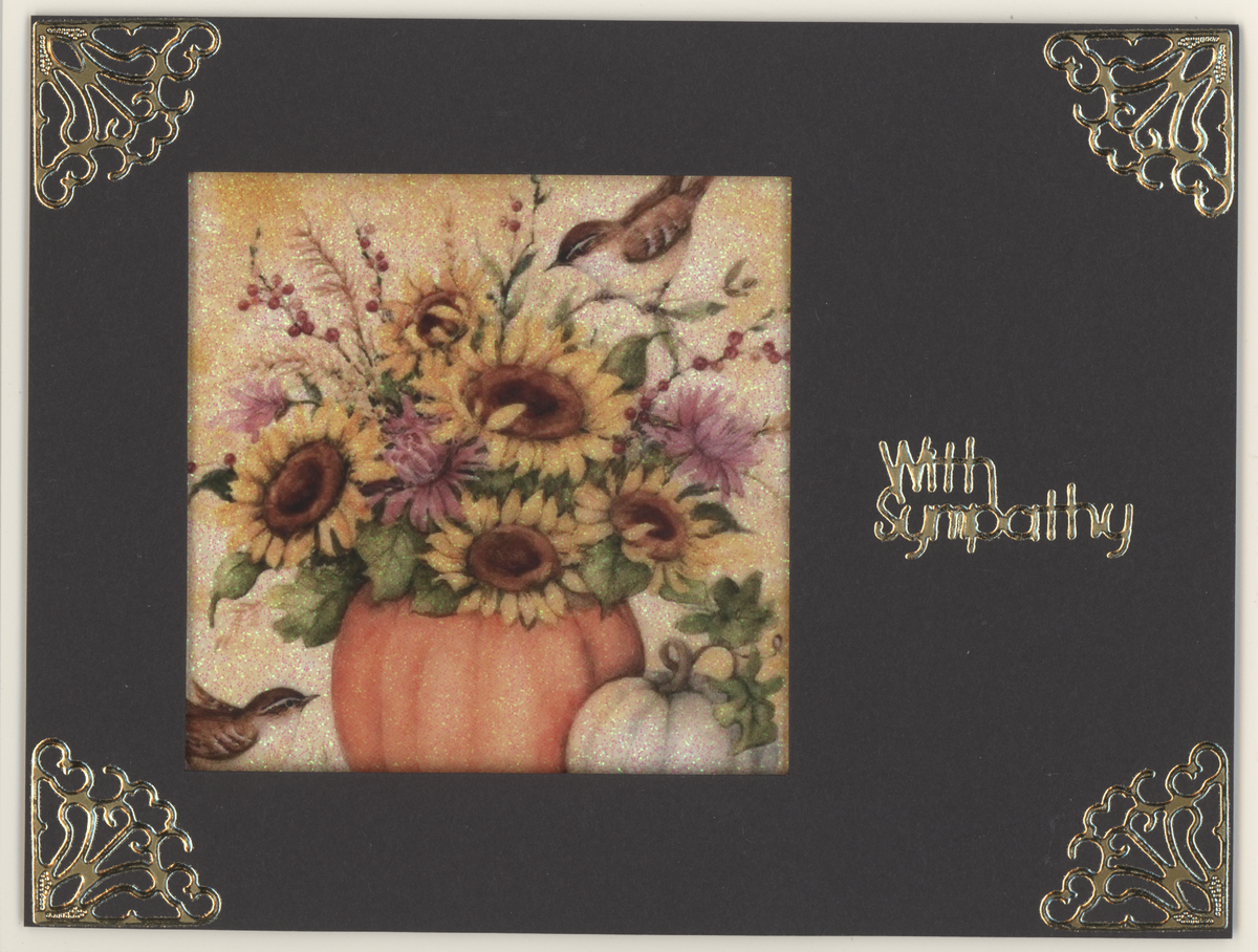 GlitterFilm & Vintage Hues 12 Card Kit Fall Feathered Friends