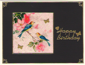 GlitterFilm & Vintage Hues 12 Card Kit Winged Things Squares
