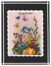 GlitterFilm & Vintage Hues 12 Card Kit Happy Easter