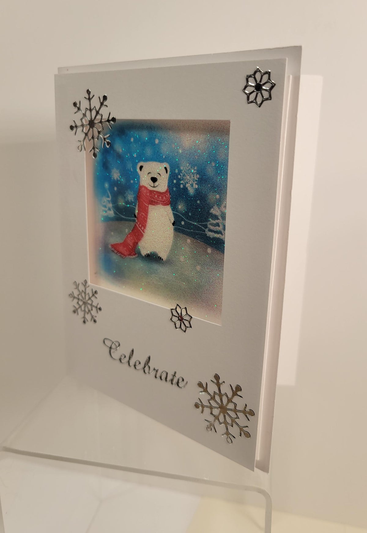 Celebrate Greeting Outline Sticker  1787