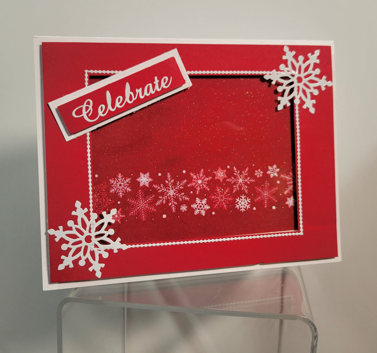 Celebrate Greeting Outline Sticker  1787