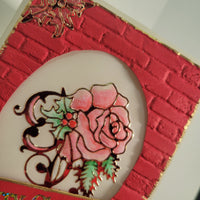 Embossing Folder, 3D Brickwork 664259