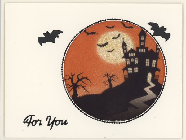 GlitterFilm & Vintage Hues 12 Card Kit Spooky Nights