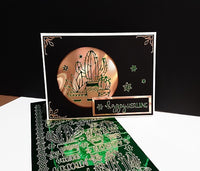 Succulents & Cactus Outline Sticker  4142 (Free Hugs)