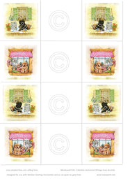 Windowsill Pets 2 Slimline Vintage Hue Acetate