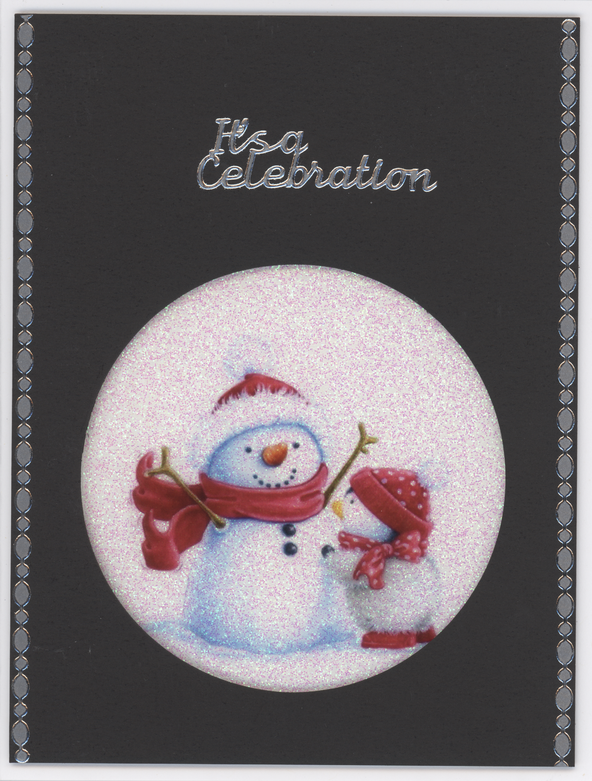 GlitterFilm & Vintage Hues 12 Card Kit Winter Friends