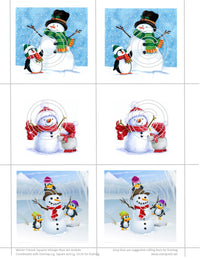 GlitterFilm & Vintage Hues 12 Card Kit Winter Friends