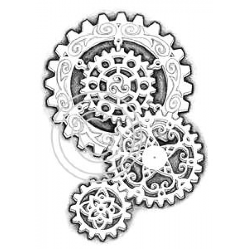 art gear Steampunk Gear 1 Art Acetate