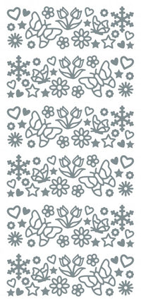 GlitterFilm and Vintage Hue 12 Card Kit Highland Baby Cows Squares