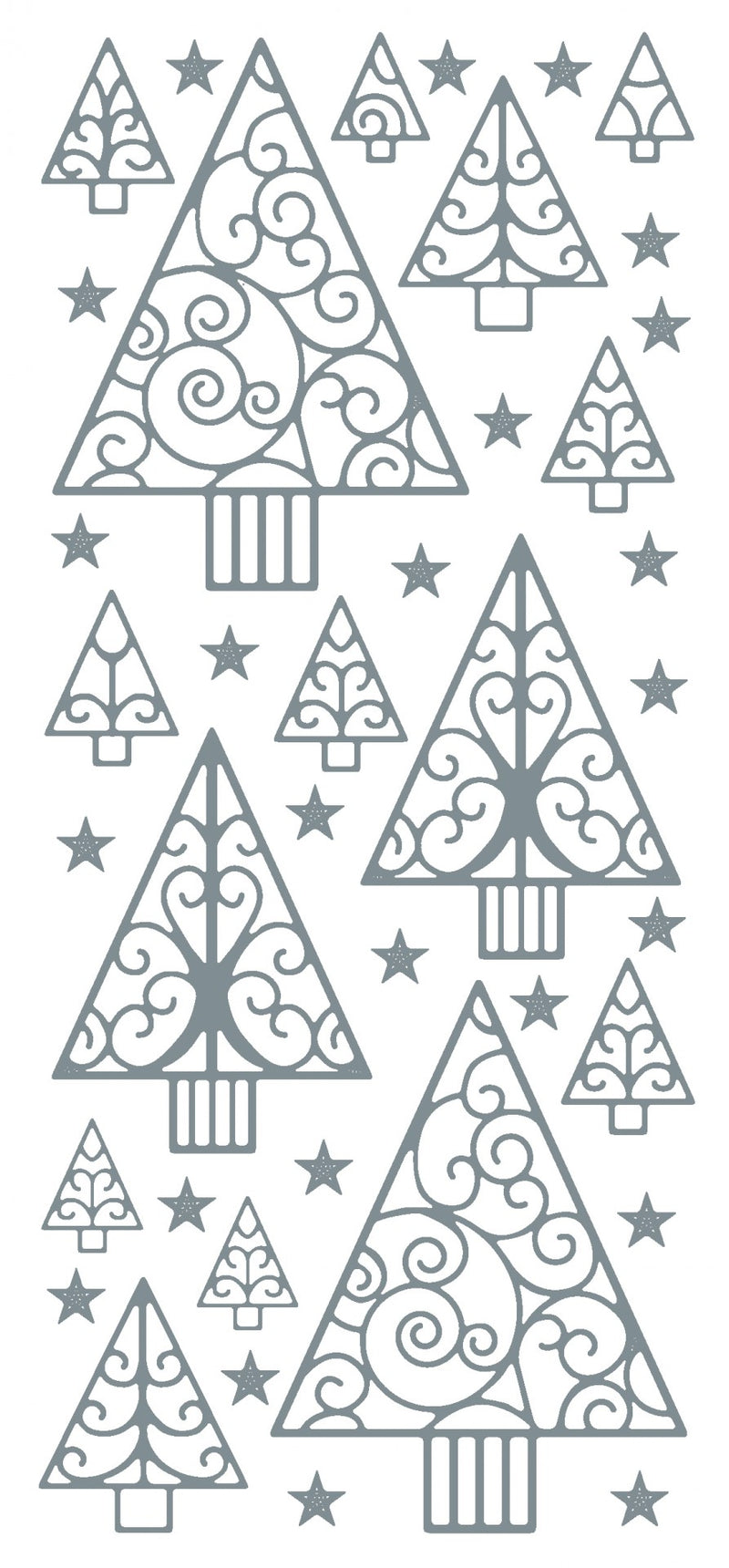 Modern Christmas Tree Outline Sticker 2022 Paper Crafting With STAMP modern-christmas-tree-outline-sticker-2022-paper-crafting-with-stamp