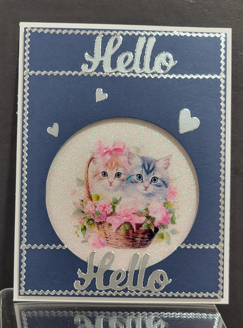 Greetings Outline Sticker  3729