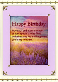 GlitterFilm and Vintage Hue 4 Card Kit Birthday Greetings 4