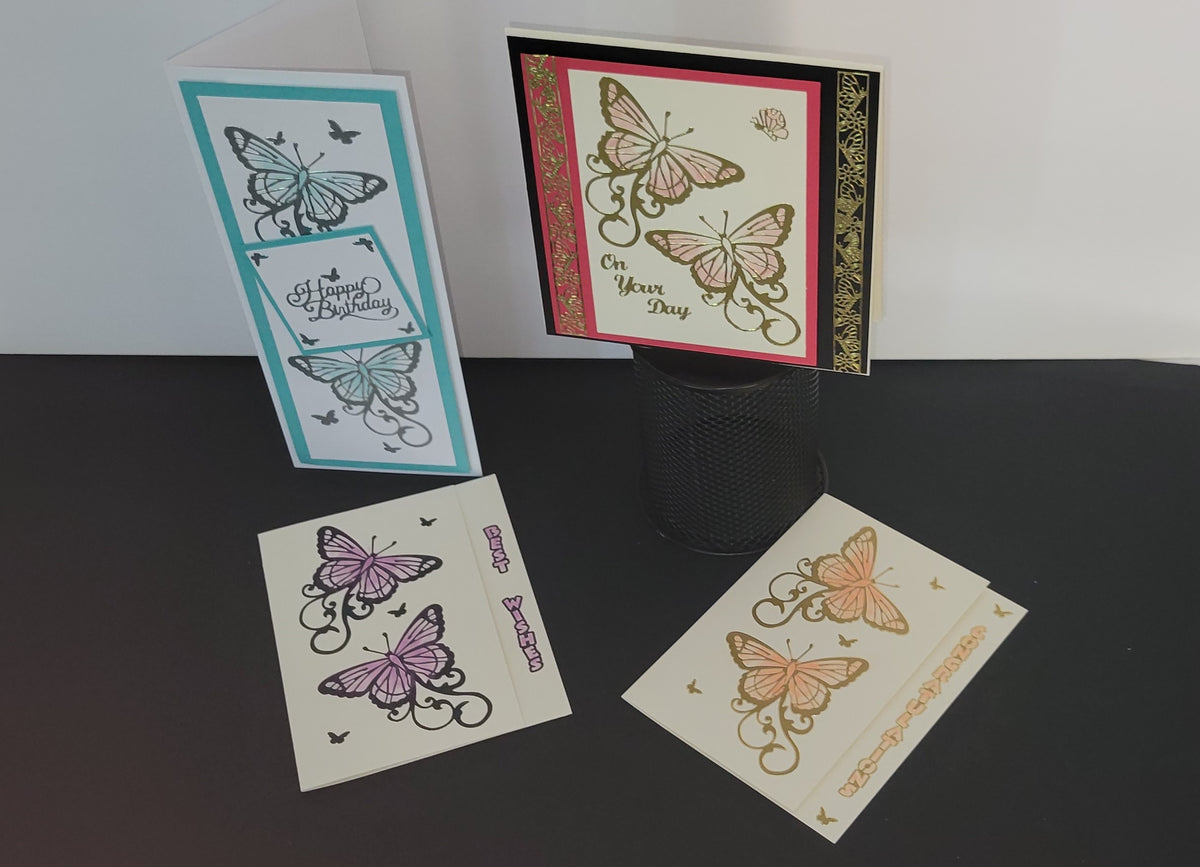 Butterflies Outline Sticker  4470