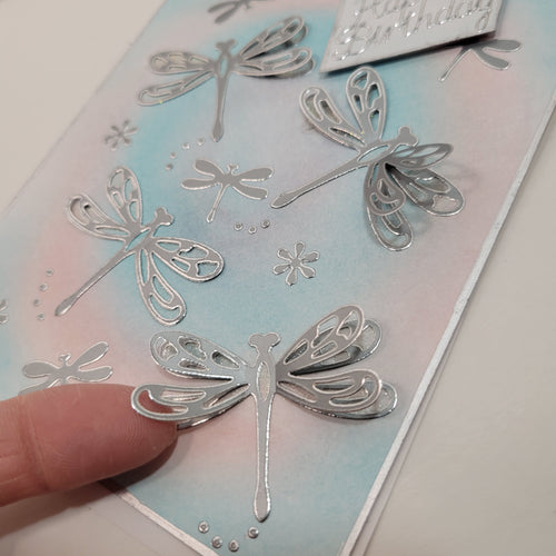 Dragonfly, small Outline Sticker  4605