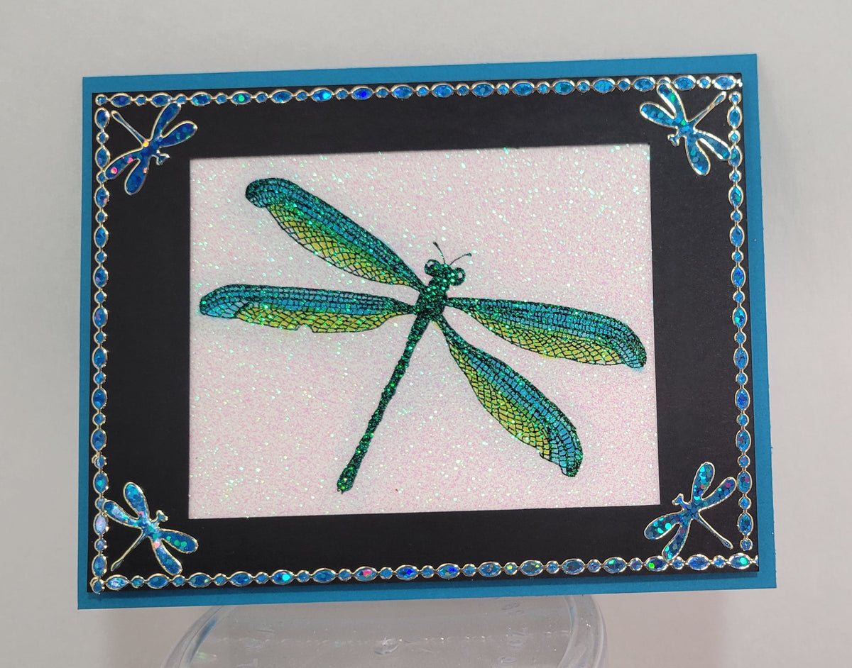 Dragonfly, small Outline Sticker  4605